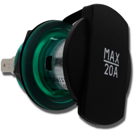 GNIAZDO ZAPALNICZKI SAMOCHODOWEJ 12V 24V 20A